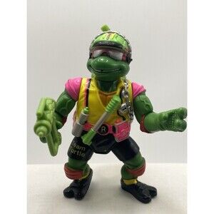 Vintage 1992 Sewer Cyclin' Raph Teenage Mutant Ninja Turtles Spitting TMNT